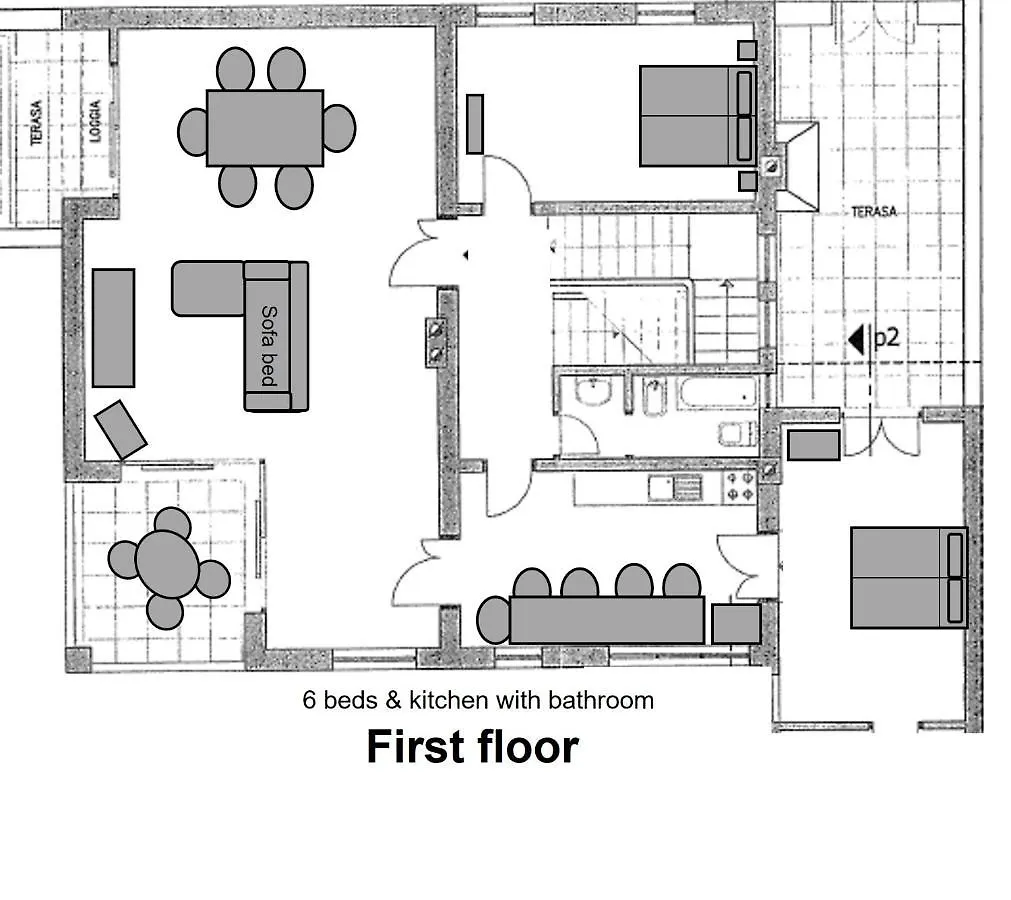 Apartments Valsaline Pula 0*,